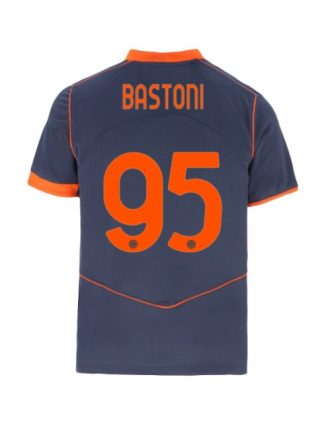 Moški Nogometna dresi poceni Inter Milan Alessandro Bastoni #95 Tretji 2025-26 Kratek rokav