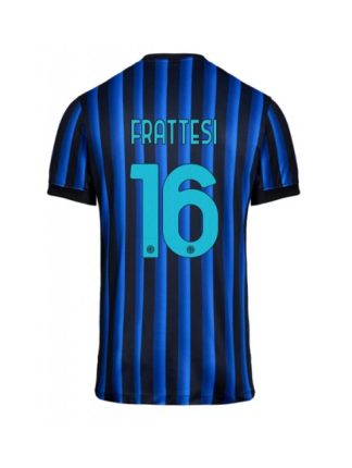 Moški Nogometna dresi poceni Inter Milan Davide Frattesi #16 Domači 2025-26 Kratek rokav