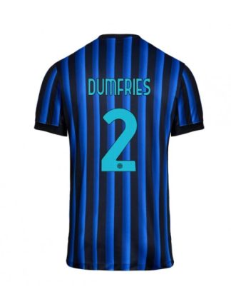 Moški Nogometna dresi poceni Inter Milan Denzel Dumfries #2 Domači 2025-26 Kratek rokav