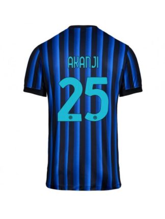 Moški Nogometna dresi poceni Inter Milan Manuel Akanji #25 Domači 2025-26 Kratek rokav