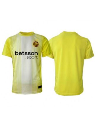 Moški Nogometna dresi poceni Inter Milan Vratar Gostujoči 2025-26 Kratek rokav