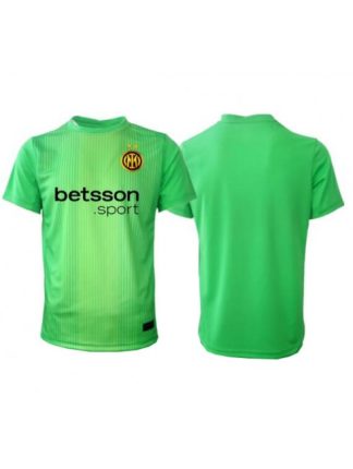 Moški Nogometna dresi poceni Inter Milan Vratar Tretji 2025-26 Kratek rokav