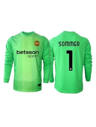Moški Nogometna dresi poceni Inter Milan Yann Sommer #1 Vratar Tretji 2025-26 Dolgi rokav