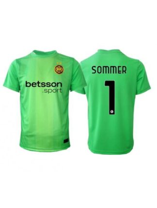 Moški Nogometna dresi poceni Inter Milan Yann Sommer #1 Vratar Tretji 2025-26 Kratek rokav