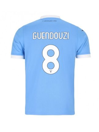 Moški Nogometna dresi poceni Lazio Matteo Guendouzi #8 Domači 2025-26 Kratek rokav