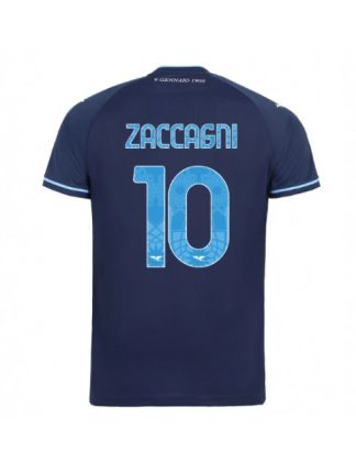 Moški Nogometna dresi poceni Lazio Mattia Zaccagni #10 Tretji 2025-26 Kratek rokav