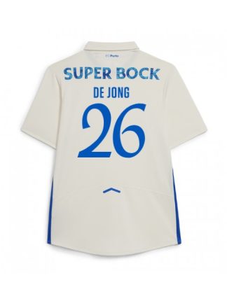 Moški Nogometna dresi poceni Porto Luuk de Jong #26 Tretji 2025-26 Kratek rokav Moški Nogometna dresi poceni Porto Luuk de Jong #26 Tretji 2025-26 Kratek rokav