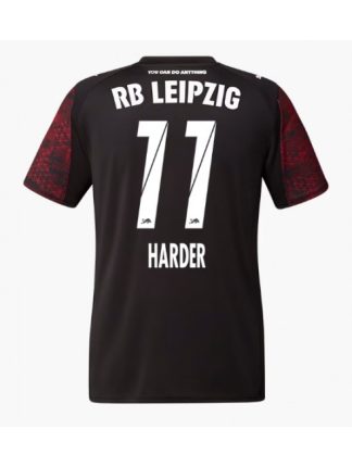 Moški Nogometna dresi poceni RB Leipzig Conrad Harder #11 Tretji 2025-26 Kratek rokav