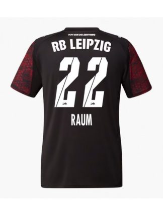 Moški Nogometna dresi poceni RB Leipzig David Raum #22 Tretji 2025-26 Kratek rokav
