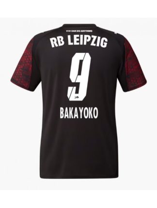 Moški Nogometna dresi poceni RB Leipzig Johan Bakayoko #9 Tretji 2025-26 Kratek rokav