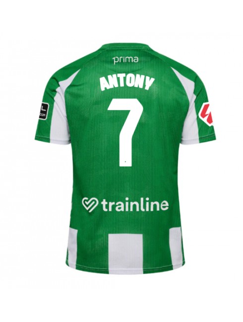 Moški Nogometna dresi poceni Real Betis Antony #7 Domači 2025-26 Kratek rokav