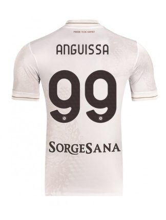 Moški Nogometna dresi poceni SSC Napoli Frank Anguissa #99 Gostujoči 2025-26 Kratek rokav