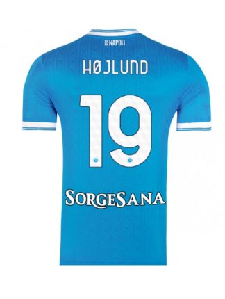 Moški Nogometna dresi poceni SSC Napoli Rasmus Hojlund #19 Domači 2025-26 Kratek rokav