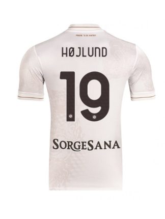 Moški Nogometna dresi poceni SSC Napoli Rasmus Hojlund #19 Gostujoči 2025-26 Kratek rokav
