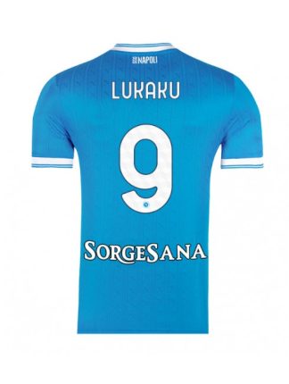 Moški Nogometna dresi poceni SSC Napoli Romelu Lukaku #9 Domači 2025-26 Kratek rokav