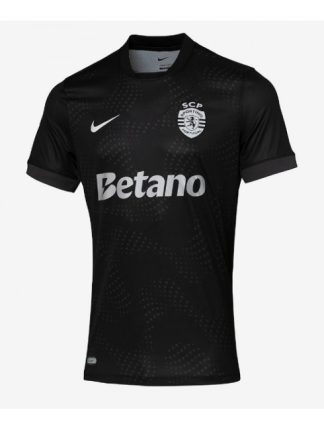 Moški Nogometna dresi poceni Sporting CP Gostujoči 2025-26 Kratek rokav