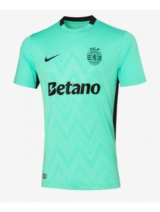 Moški Nogometna dresi poceni Sporting CP Tretji 2025-26 Kratek rokav