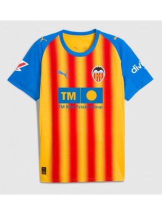 Moški Nogometna dresi poceni Valencia Tretji 2025-26 Kratek rokav