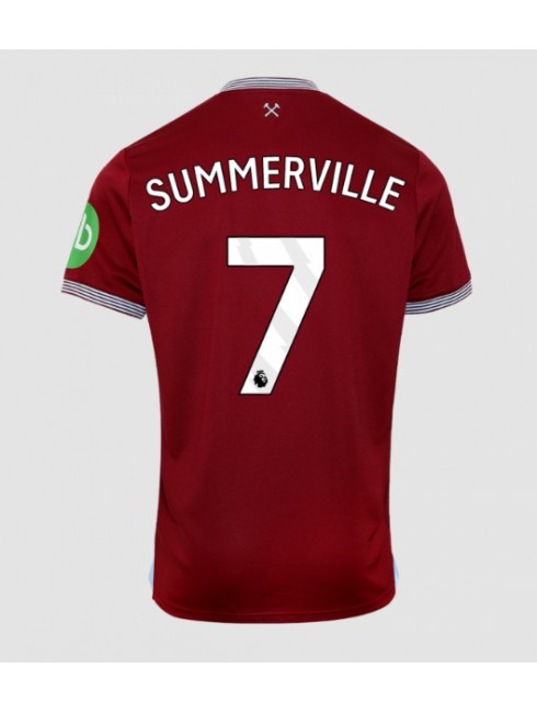 Moški Nogometna dresi poceni West Ham United Crysencio Summerville #7 Domači 2025-26 Kratek rokav