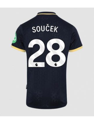 Moški Nogometna dresi poceni West Ham United Tomas Soucek #28 Tretji 2025-26 Kratek rokav