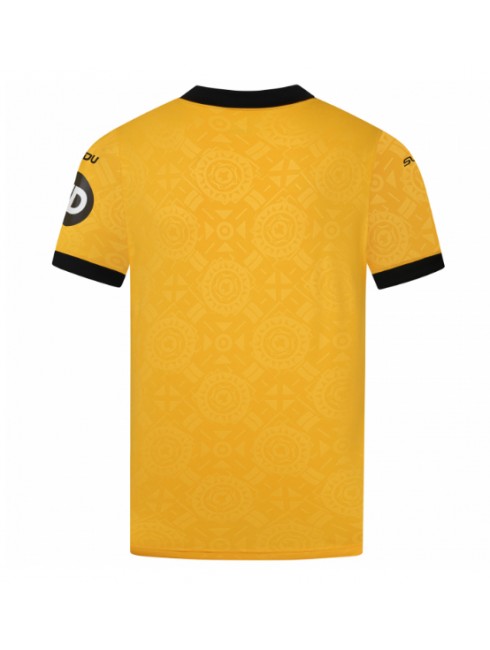 Moški Nogometna dresi poceni Wolves Domači 2025-26 Kratek rokav