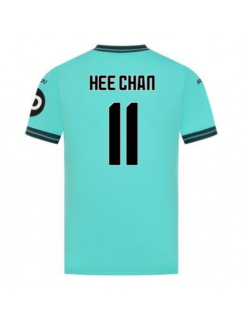 Moški Nogometna dresi poceni Wolves Hee-chan Hwang #11 Gostujoči 2025-26 Kratek rokav