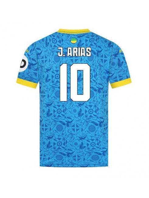 Moški Nogometna dresi poceni Wolves Jhon Arias #10 Tretji 2025-26 Kratek rokav