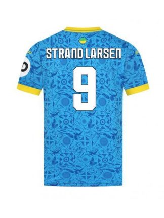Moški Nogometna dresi poceni Wolves Jorgen Strand Larsen #9 Tretji 2025-26 Kratek rokav