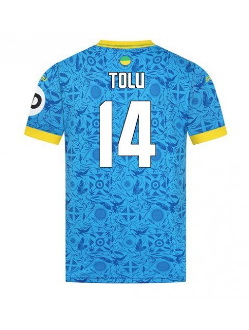 Moški Nogometna dresi poceni Wolves Tolu Arokodare #14 Tretji 2025-26 Kratek rokav