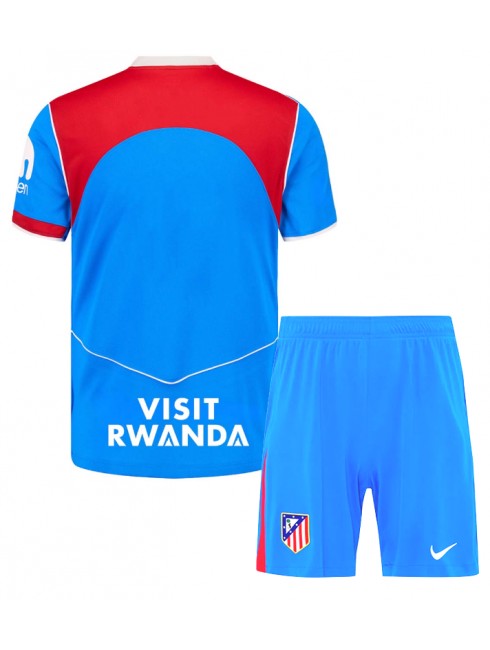 Otroški Nogometna dresi poceni Atletico Madrid Tretji 2025-26 kompleti 2 Otroški Nogometna dresi poceni Atletico Madrid Tretji 2025-26 kompleti 2