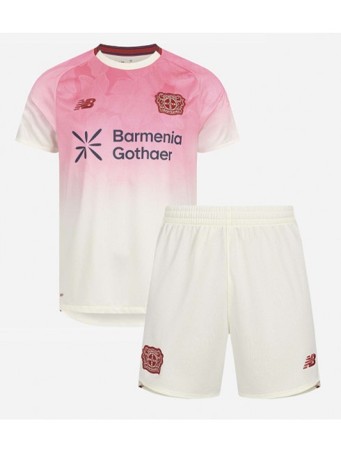 Otroški Nogometna dresi poceni Bayer Leverkusen Lucas Vazquez #21 Gostujoči 2025-26 kompleti 2 Otroški Nogometna dresi poceni Bayer Leverkusen Lucas Vazquez #21 Gostujoči 2025-26 kompleti 2