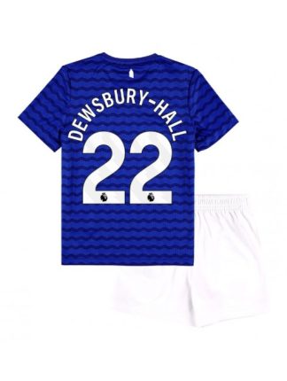 Otroški Nogometna dresi poceni Everton Kiernan Dewsbury-Hall #22 Domači 2025-26 kompleti