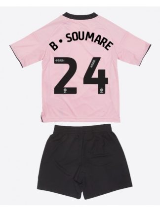 Otroški Nogometna dresi poceni Leicester City Boubakary Soumare #24 Tretji 2025-26 kompleti