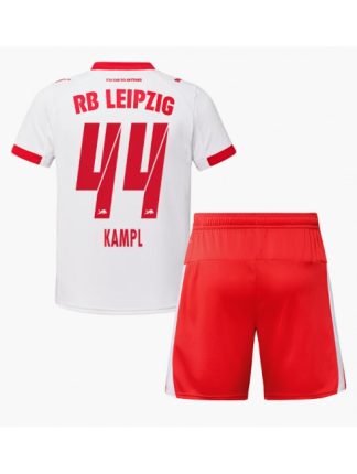 Otroški Nogometna dresi poceni RB Leipzig Kevin Kampl #44 Domači 2025-26 kompleti