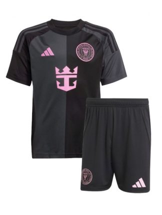 Otroški Nogometna dresi poceni Inter Miami Gostujoči 2025-26 kompleti