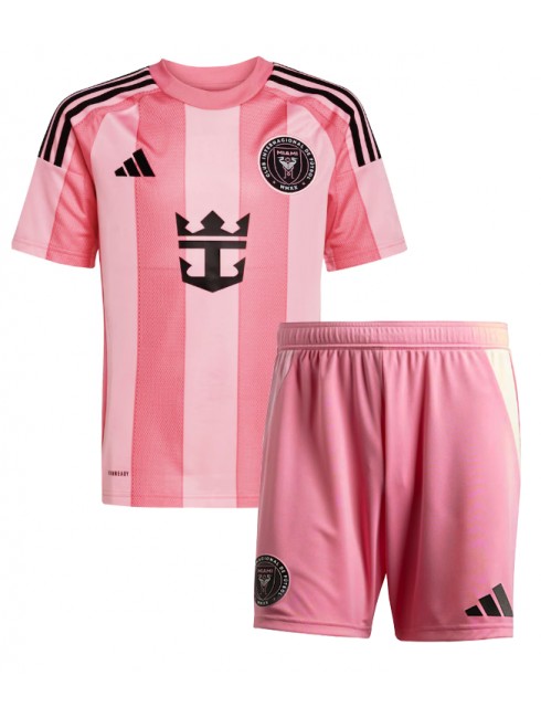 Otroški Nogometna dresi poceni Inter Miami Rodrigo De Paul #7 Domači 2025-26 kompleti 2 Otroški Nogometna dresi poceni Inter Miami Rodrigo De Paul #7 Domači 2025-26 kompleti 2