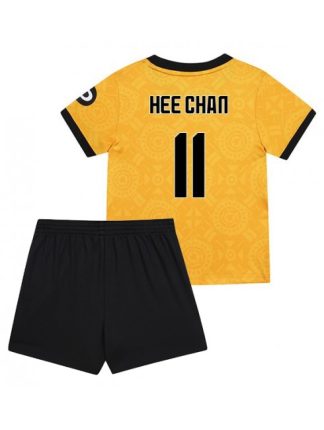 Otroški Nogometna dresi poceni Wolves Hee-chan Hwang #11 Domači 2025-26 kompleti