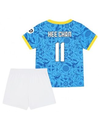 Otroški Nogometna dresi poceni Wolves Hee-chan Hwang #11 Tretji 2025-26 kompleti