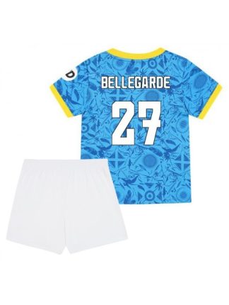 Otroški Nogometna dresi poceni Wolves Jean-Ricner Bellegarde #27 Tretji 2025-26 kompleti