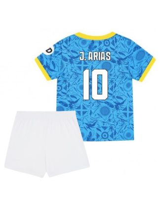 Otroški Nogometna dresi poceni Wolves Jhon Arias #10 Tretji 2025-26 kompleti