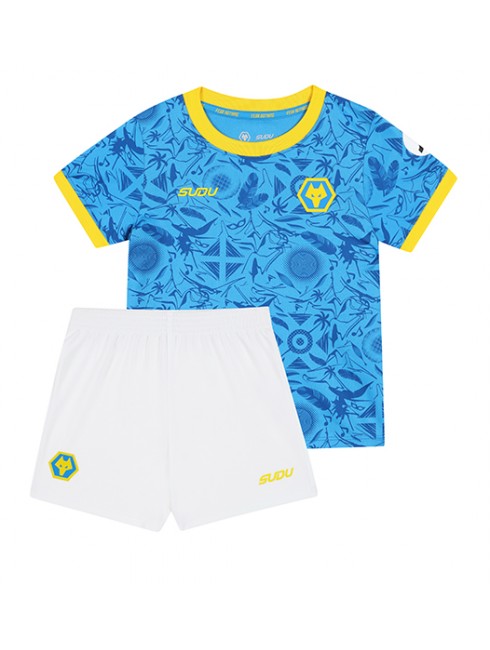 Otroški Nogometna dresi poceni Wolves Jorgen Strand Larsen #9 Tretji 2025-26 kompleti 2 Otroški Nogometna dresi poceni Wolves Jorgen Strand Larsen #9 Tretji 2025-26 kompleti 2