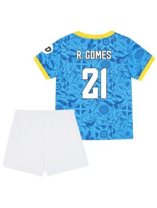 Otroški Nogometna dresi poceni Wolves Rodrigo Gomes #21 Tretji 2025-26 kompleti