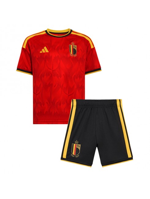 Otroški Nogometna dresi poceni Belgija Axel Witsel #6 Domači SP 2026 kompleti 2 Otroški Nogometna dresi poceni Belgija Axel Witsel #6 Domači SP 2026 kompleti 2