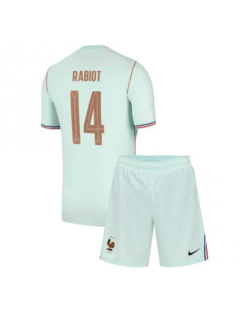 Otroški Nogometna dresi poceni Francija Adrien Rabiot #14 Gostujoči SP 2026 kompleti Otroški Nogometna dresi poceni Francija Adrien Rabiot #14 Gostujoči SP 2026 kompleti