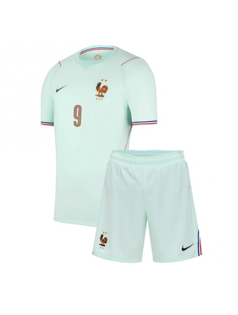 Otroški Nogometna dresi poceni Francija Marcus Thuram #9 Gostujoči SP 2026 kompleti 2 Otroški Nogometna dresi poceni Francija Marcus Thuram #9 Gostujoči SP 2026 kompleti 2