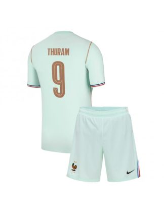 Otroški Nogometna dresi poceni Francija Marcus Thuram #9 Gostujoči SP 2026 kompleti Otroški Nogometna dresi poceni Francija Marcus Thuram #9 Gostujoči SP 2026 kompleti