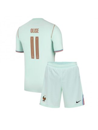Otroški Nogometna dresi poceni Francija Michael Olise #11 Gostujoči SP 2026 kompleti Otroški Nogometna dresi poceni Francija Michael Olise #11 Gostujoči SP 2026 kompleti