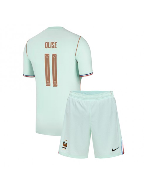 Otroški Nogometna dresi poceni Francija Michael Olise #11 Gostujoči SP 2026 kompleti Otroški Nogometna dresi poceni Francija Michael Olise #11 Gostujoči SP 2026 kompleti