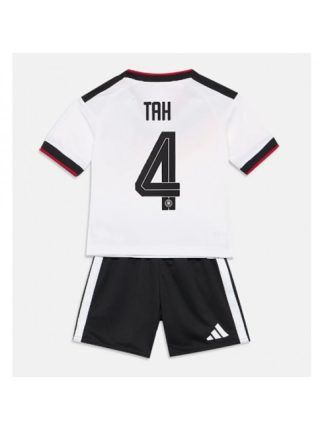 Otroški Nogometna dresi poceni Nemčija Jonathan Tah #4 Domači SP 2026 kompleti