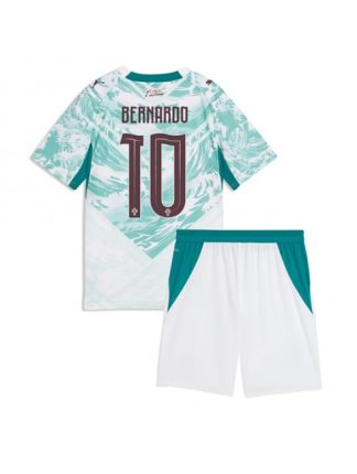Otroški Nogometna dresi poceni Portugalska Bernardo Silva #10 Gostujoči SP 2026 kompleti Otroški Nogometna dresi poceni Portugalska Bernardo Silva #10 Gostujoči SP 2026 kompleti